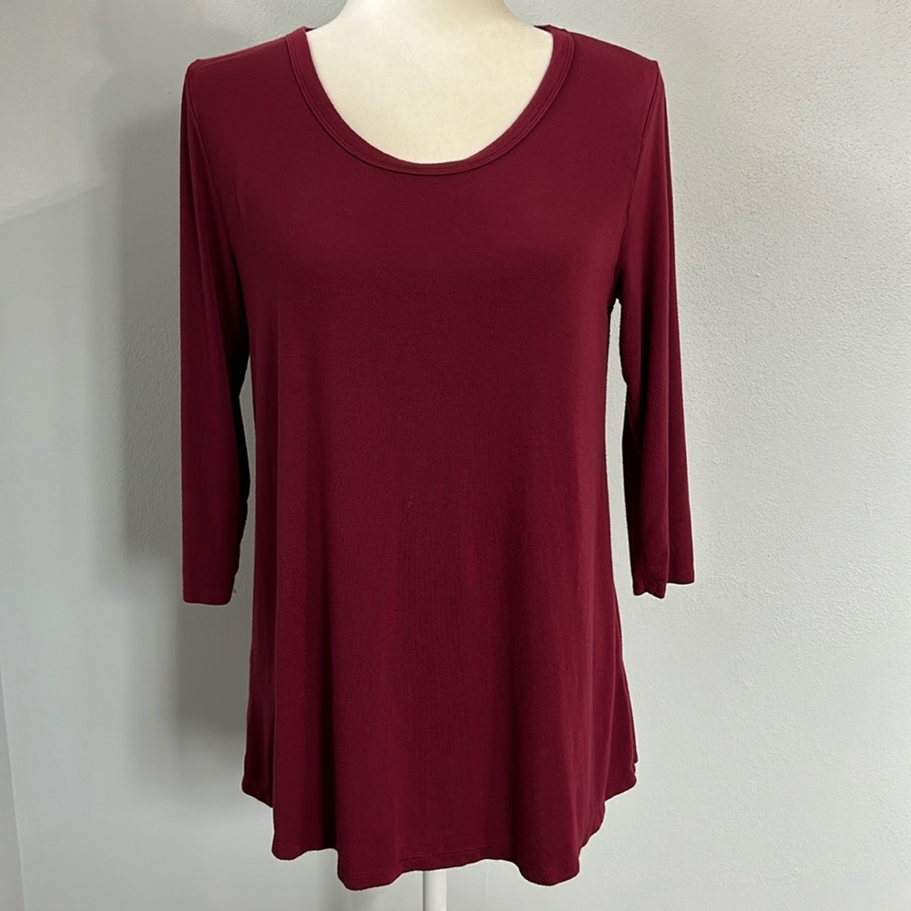 Red by BKE 3/4 Sleeve Top